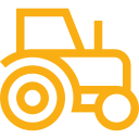 Icon Lieferung Traktor